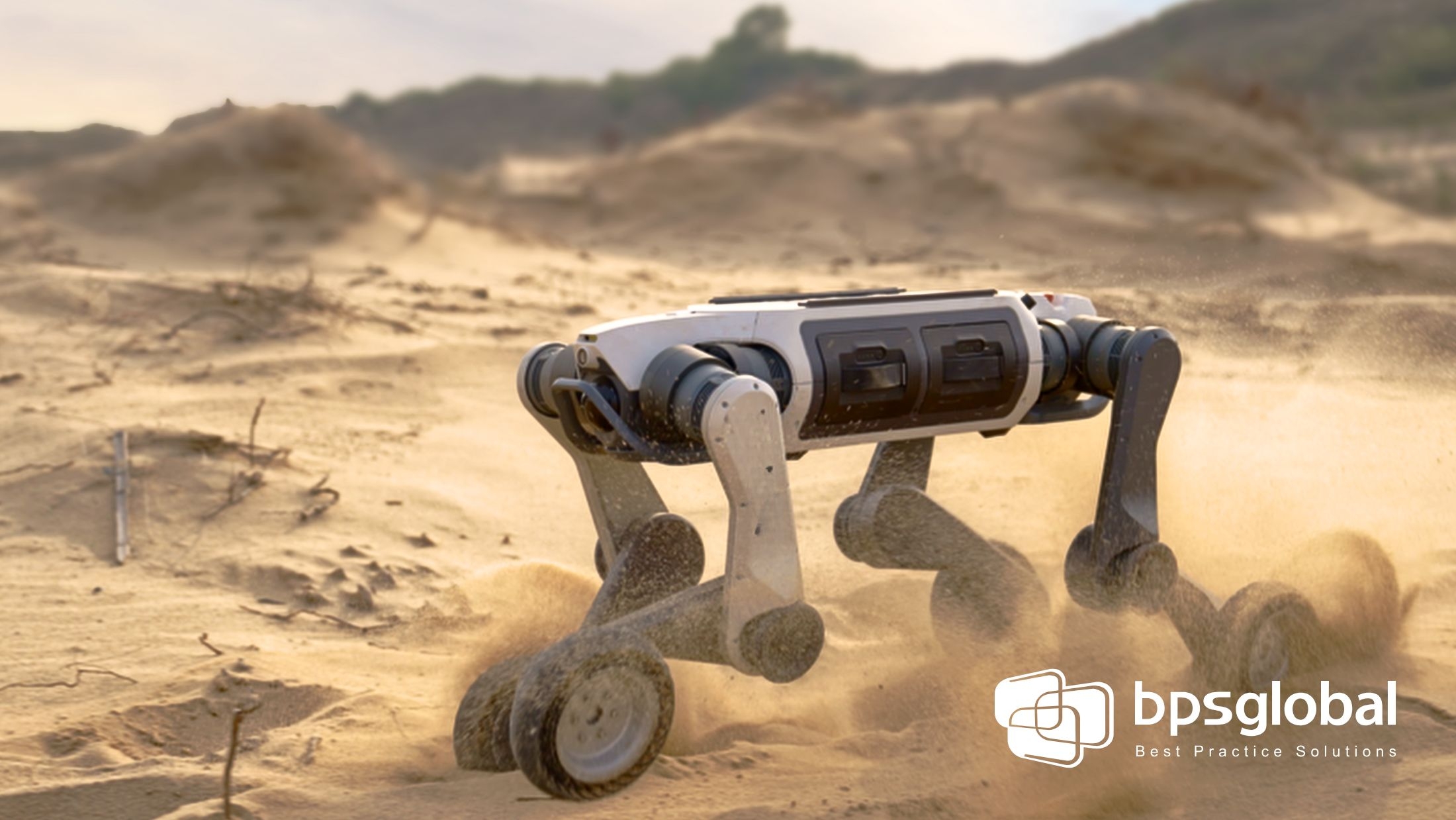 M20 Pro robot dog front view