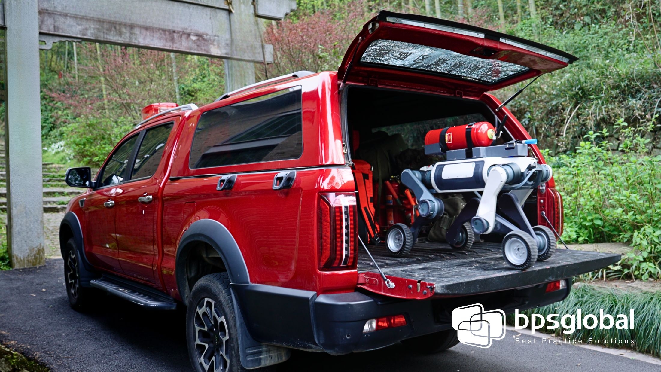 M20 Pro robot dog side view