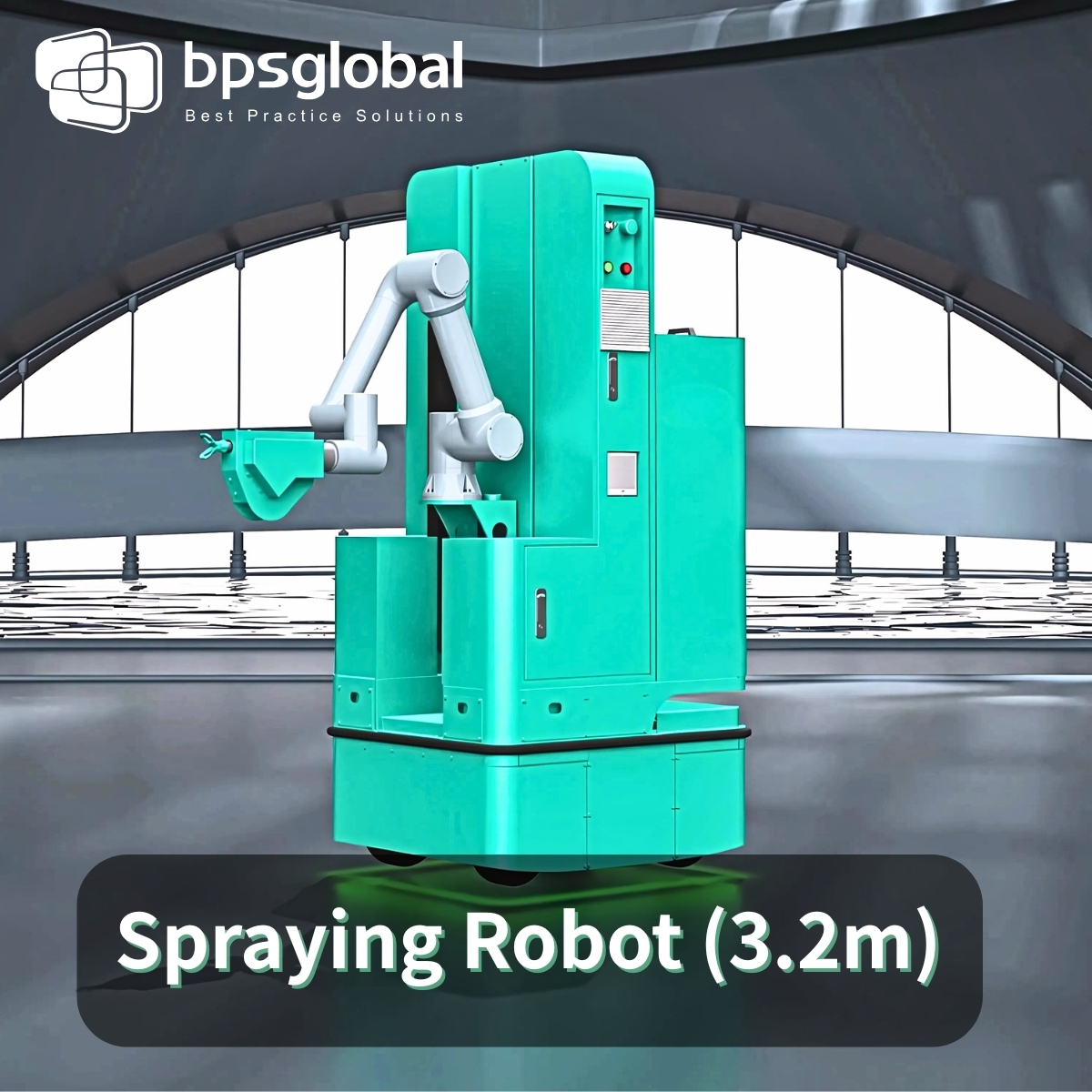 3.2m Spray Painting Robot - Optimised for Residential Projects