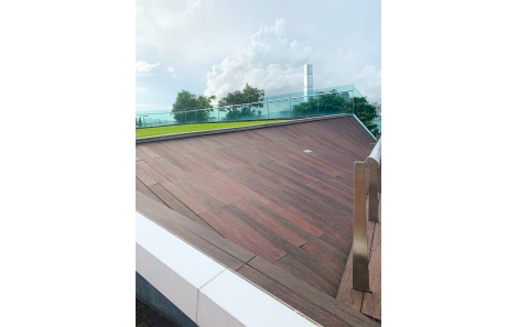 GFRC view flooring Install Project 5