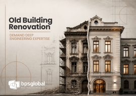 Old Building Renovation Flyer